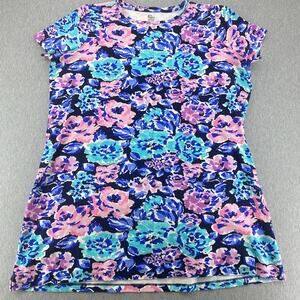 Kim Rogers Dress Women PXXL Floral Petite Curvy Perfectly Soft Beach Summer‎